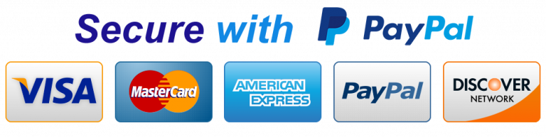 Secure payment and money-back guarantee badges